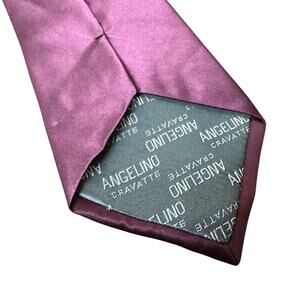 Vintage Angelino Silk Tie Purple 58”